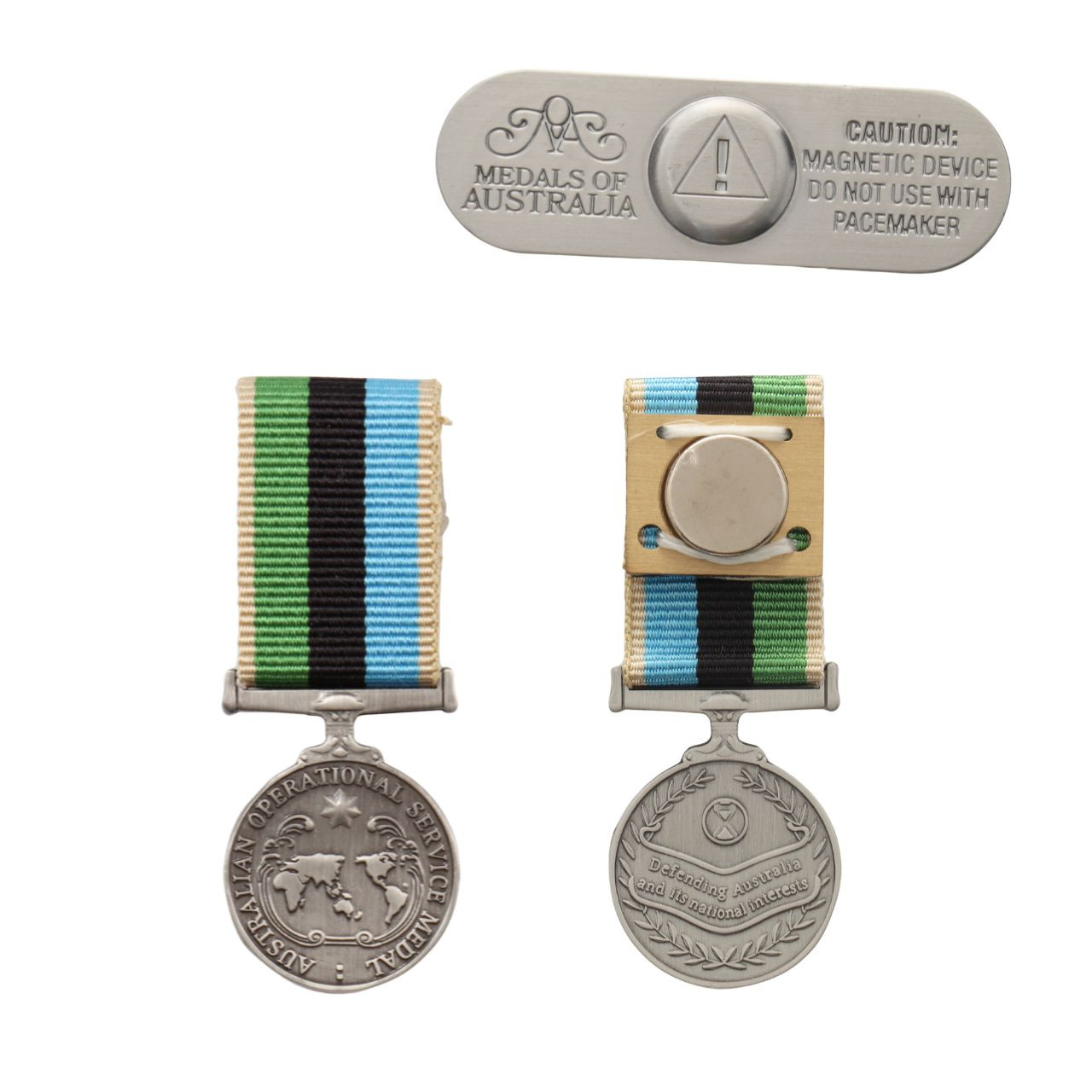 Service Mounted Australian Operational Service Medal Greater Middle East Operations ...