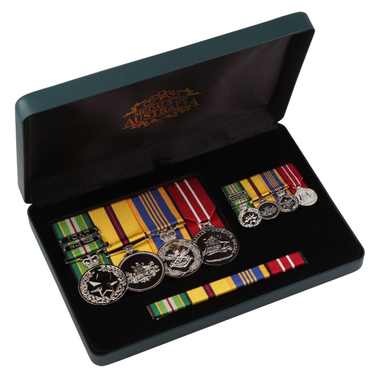 Iraq Active Service + DLSM Set - Full Size, Miniatures, Court or