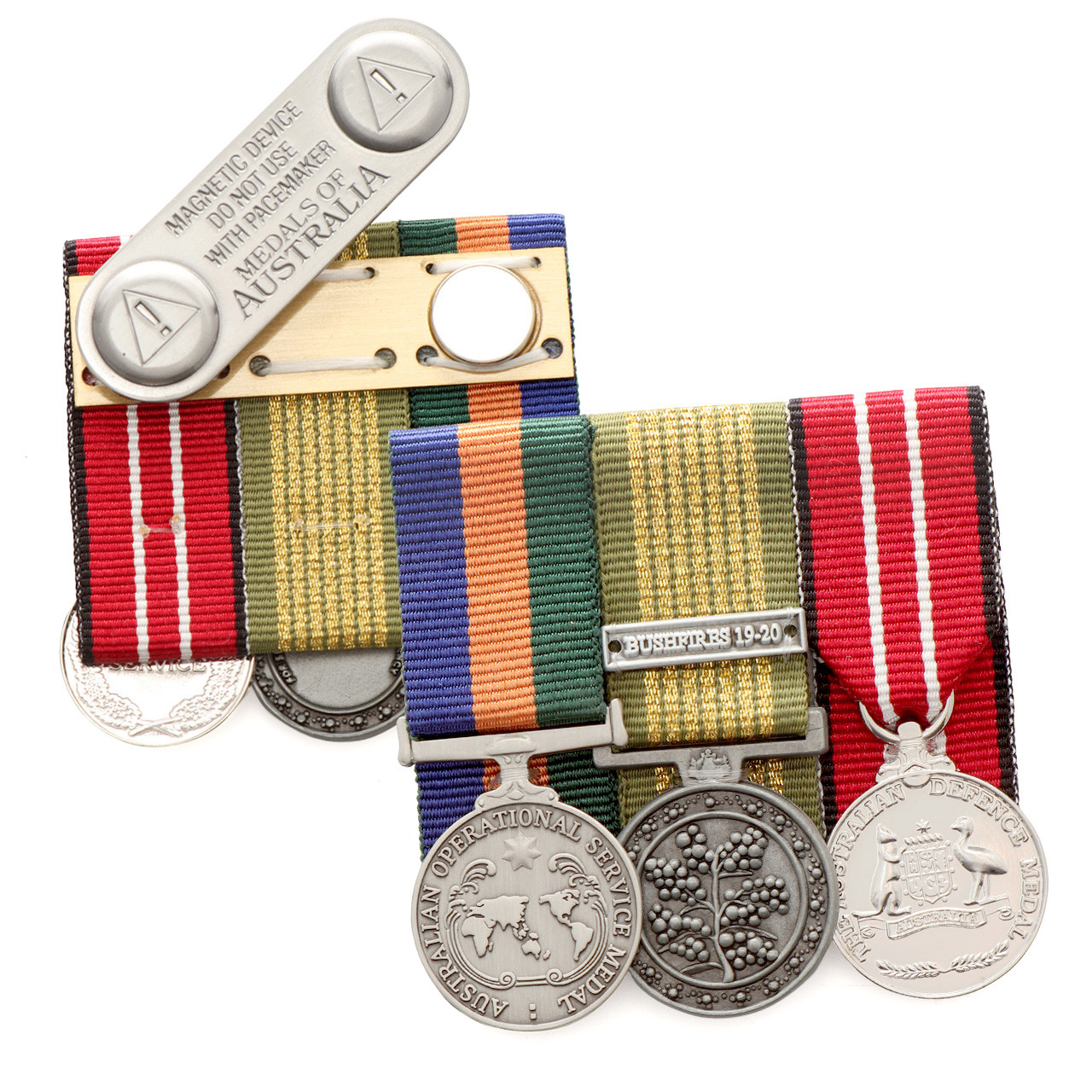 Service Mounted Australian Operational Service Medal Border Protection + National ...