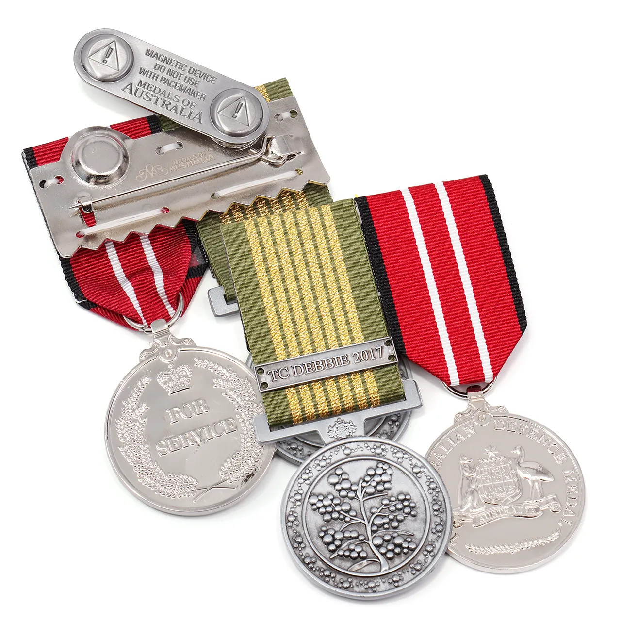National Emergency Medal (TC Debbie) + ADM - Full Size, Miniatures ...