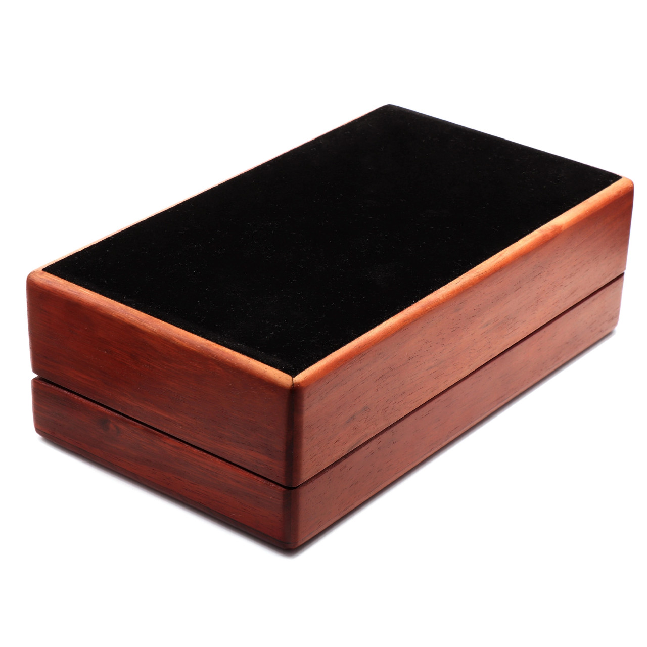 Red Military Box Red-Stained Tasmanian Blackwood Two-Tiered Medal Box | Air Force Badge ...