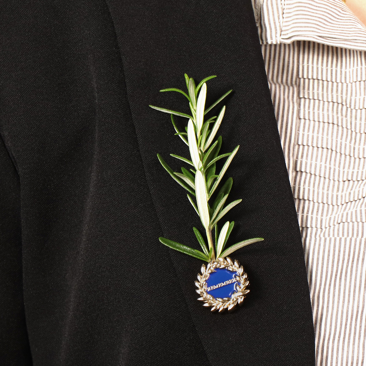 Always Remember Rosemary Carrier Lapel Pin - Army Shop