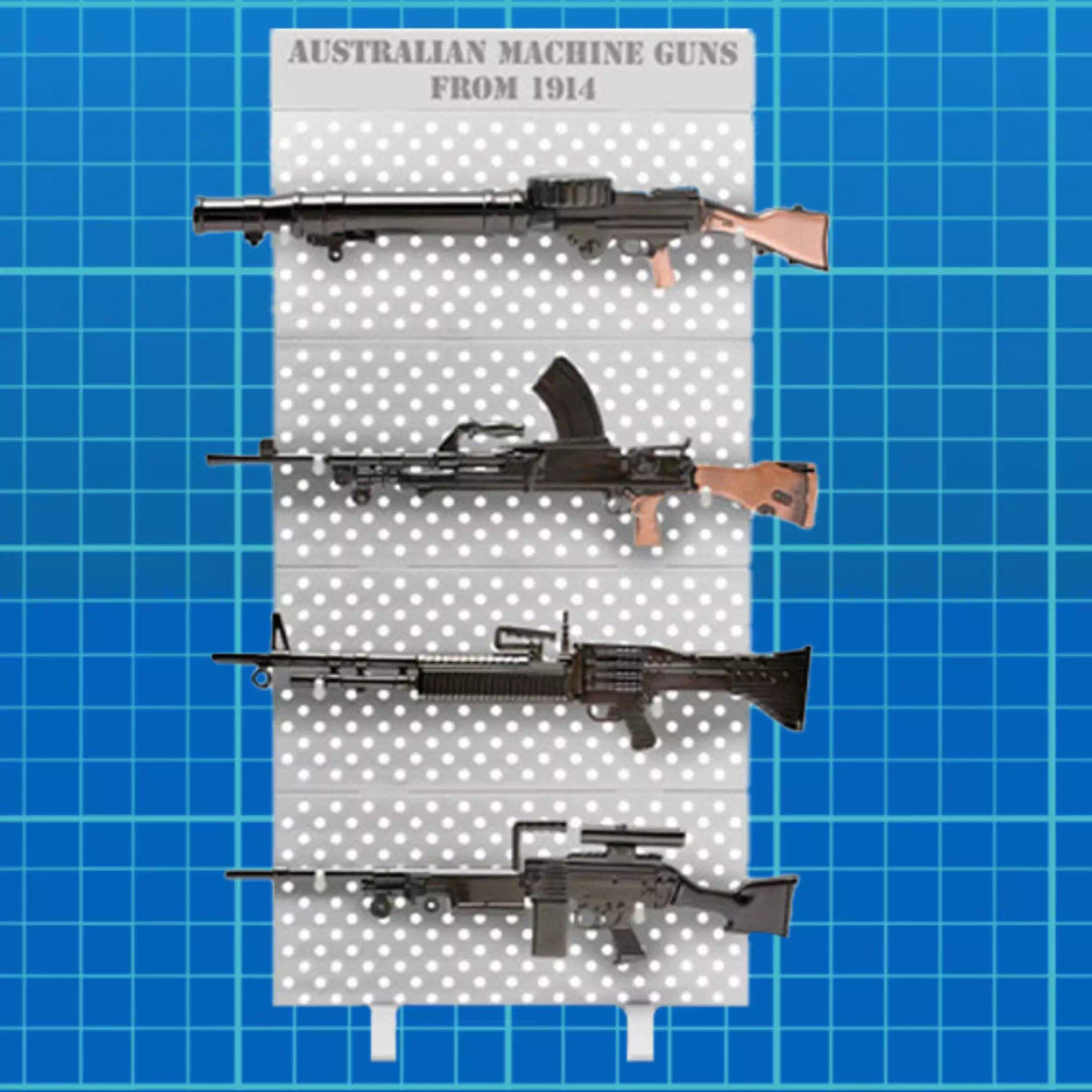 Machine Gun Collectionbs Miniature collectable Machine Gun Set - Army Shop