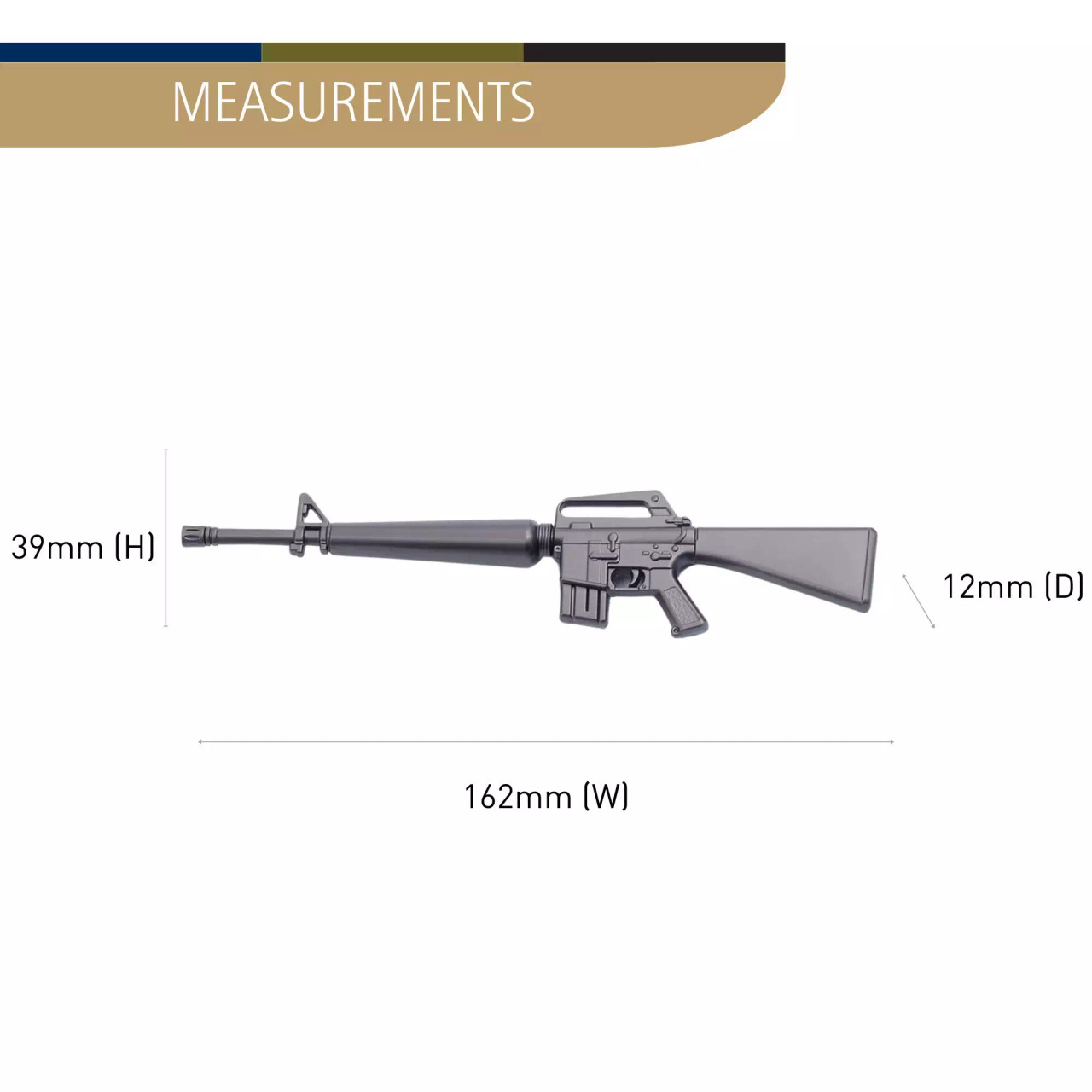 Miniature Collectable Colt M16A1 Rifle - Army Shop