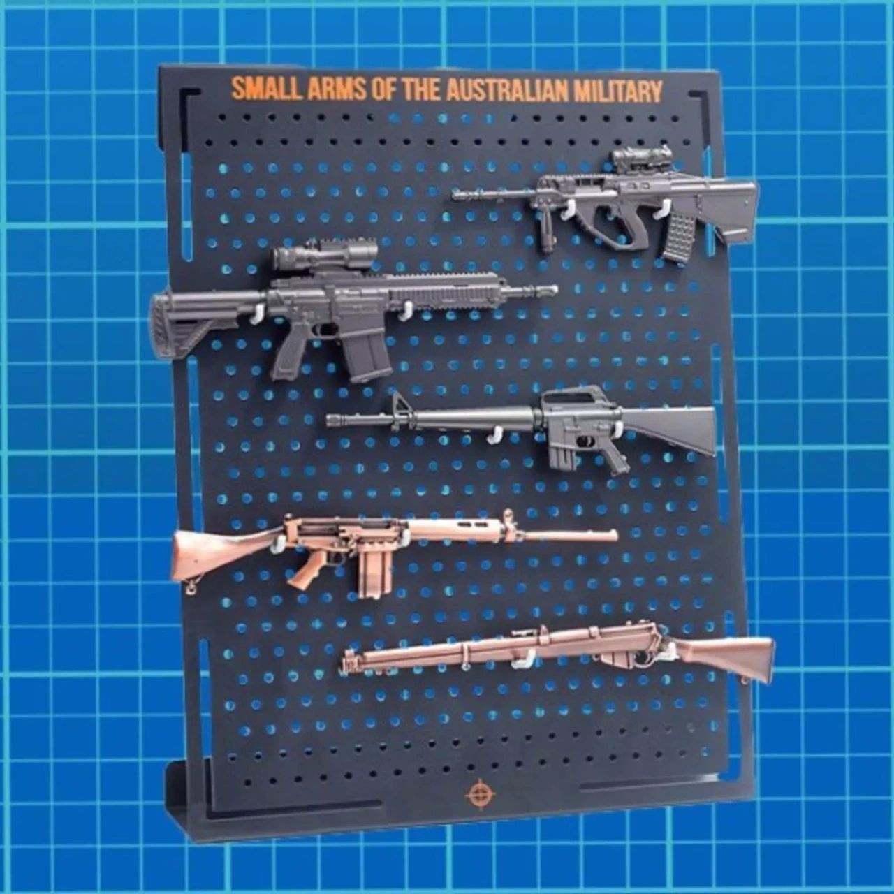 Weapons Collection Display Miniature Australian Weapons Display Stand - Army Shop