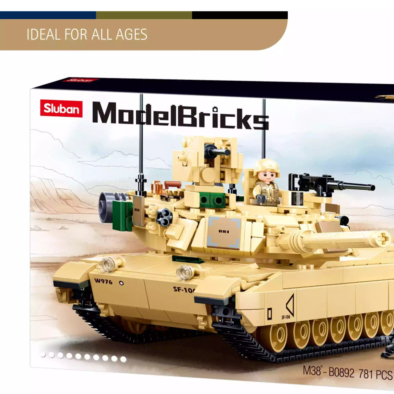 Kazi M1a2 M1a2 Abrams Tank Lego KAZI KY10000 M1A2 Abrams MBT