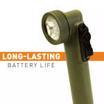  LED Angle Head Torch-Green
