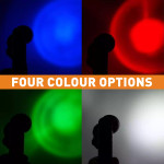  LED Angle Head Torch-Green