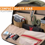  Vertx-Mid Sized Dead Letter Sling Bag-Heather Od - with CCW