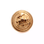  Merchant Navy Gold Button Small