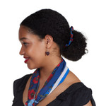  Mpressions Where the Poppies Grow Hair Scrunchie