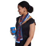  Mpressions Where the Poppies Grow Hair Scrunchie