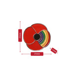  Inclusion and Respect Poppy Lapel Pin