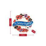  Serving Together Wreath Lapel Pin