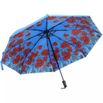  Mpressions Where the Poppies Grow Compact Umbrella