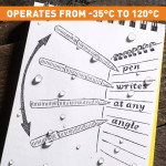  Ritr-All Weather Metal Clicker Pen Olive Drab Green Black Ink