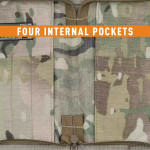  Ritr-Tactical Field Book Kit 4.25 x 7.25 - Universal - Tan Field Flex Book / Multicam Cordura Cover