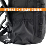  Caribee-M35 Incursion 35L Heavy Duty Military Backpack-Black