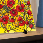  Poppy Mpressions Brothers In Arms Aluminium Artwork