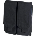 Double Rifle Pouch BK Double Rifle Pouch in black from the military specialists. The Double AUG carrier holds up to four STYER AUG style 30 round magazines. Featuring double webbing straps for secure storage. Image 0 
