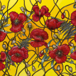  Poppy Mpressions Brothers In Arms Set of 4 Placemats