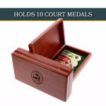  Jarrah Medal Display Box w/ Vietnam War Crest 1962-73