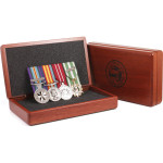  Full Size Vietnam Group 4 Court Mounted & Vietnam Jarrah Medal Case