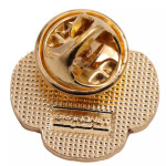  Metal Poppy Badge On Card