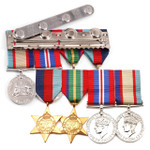  WW2 Pacific 4 Replica Medal Group