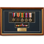  WW2 Africa 4 + Defence Medal Replica Medal Set
