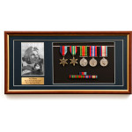  WW2 Pacific 4 + Defence Medal Replica Set