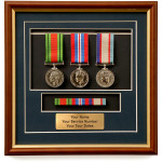  WW2 Pair + Defence Medal WW2 Replica Group