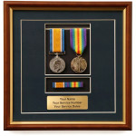  WW1 Pair Replica Medal Group