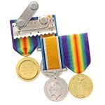  WW1 Pair Replica Medal Group