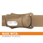  Princeton Tec Fred Red/White -Tan