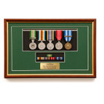  Afghanistan Active Service + DLSM + NATO (ISAF) Medal Set