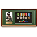  Afghanistan Active Service + DLSM + NATO (ISAF) Medal Set
