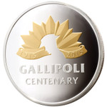  Sands of Gallipoli Centenary Ltd ed Medallion Set