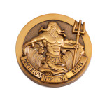  Crossing the Line Golden Shellback Medallion in Blister Pack