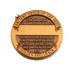  Crossing the Line Golden Shellback Medallion in Blister Pack