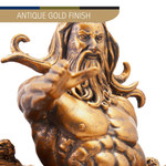  Crossing the Line Golden Shellback Figurine