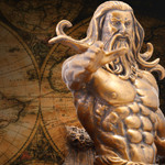  Crossing the Line Golden Shellback Figurine