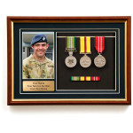  Iraq Active Service Replica Medal Set