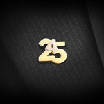  25 4  Limited Edition Lapel Pin