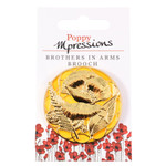  Poppy Mpressions Brothers In Arms Brooch