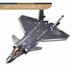  Mb J20 Stealth Aircraft Metal Coating Scale 1:44 1007 Pcs