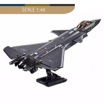  Mb J20 Stealth Aircraft Metal Coating Scale 1:44 1007 Pcs