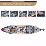  Mb Bismarck Battleship 2 In 1 1849 Pcs