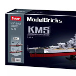  Mb Bismarck Battleship 2 In 1 1849 Pcs
