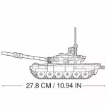  Mb Tank T-7283 (2 In 1) 770 Pcs